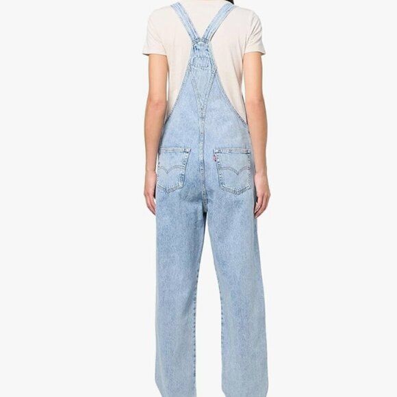 Levi's Light Wash Overalls - Picture 2 of 3